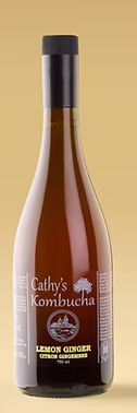 cathy kombucha lemon ginger